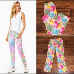 Lilly Pulitzer Patchwork Crop Pant Size 8